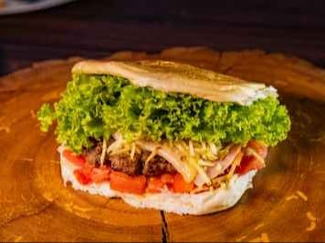 X Salada c/ Batata Palha — Primo's Lanches